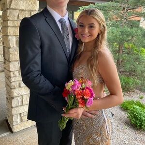 Portia and Scarlett gown